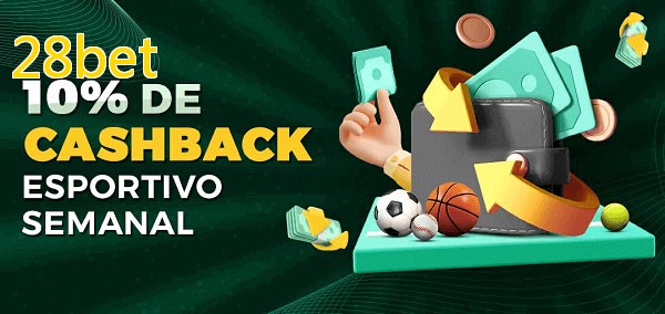 10% de bônus de cashback na 28bet