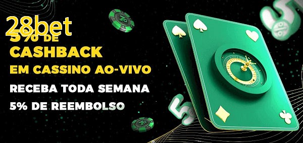 Promoções do cassino ao Vivo 28bet